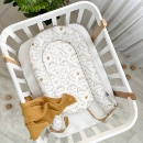 Protectie somn – Baby Nest Dino mustar